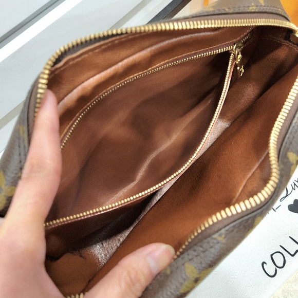 💕DISCONTINUED Very Rare Crossbody LOUIS VUITTON Trocadero 27/ MM Monogram - Picture 12 of 16